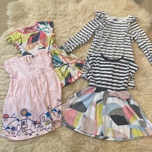 Bundle of Tea Collection dresses size 3 and 4